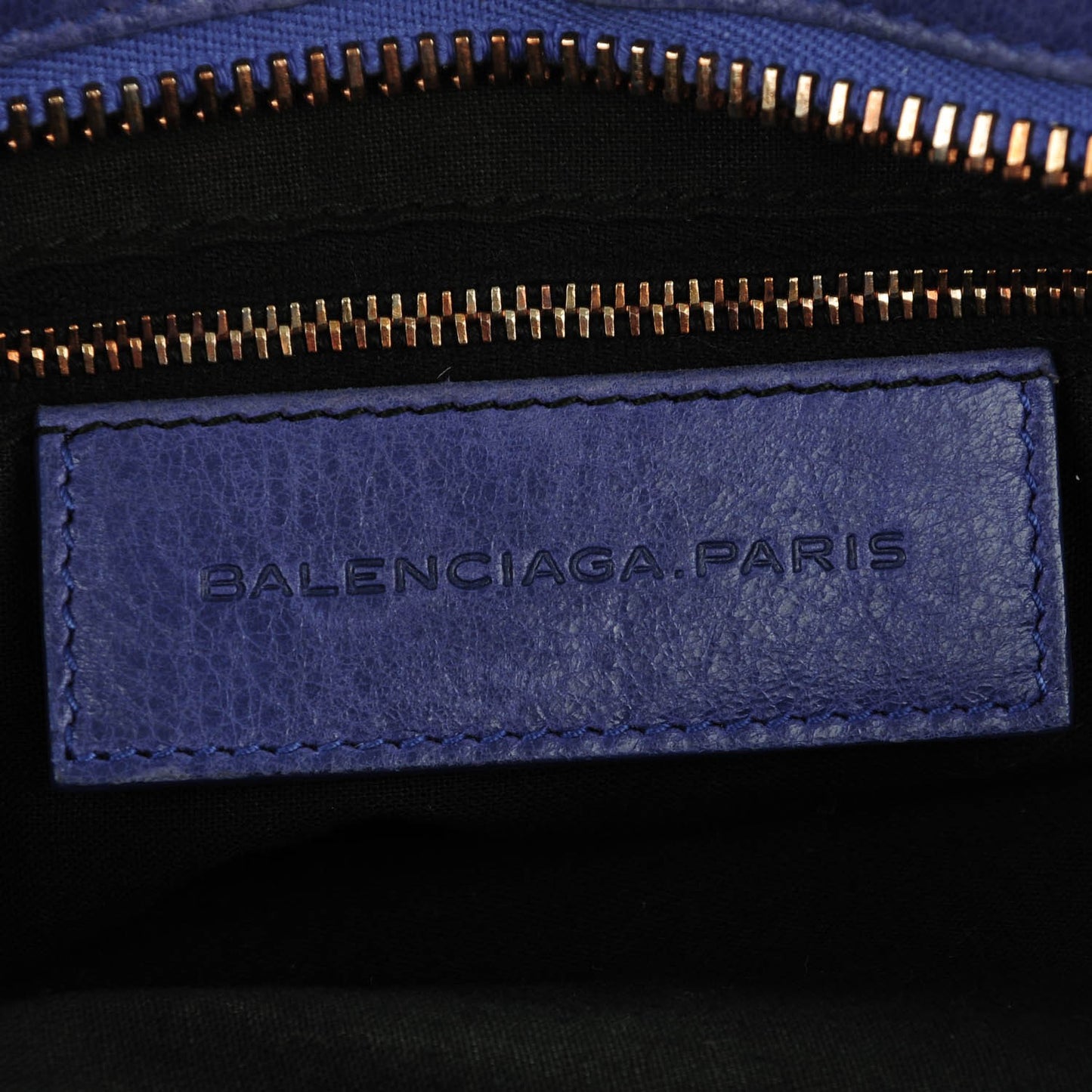 Agneau Giant 21 Rose Gold Hardware City Bleu Lavande
