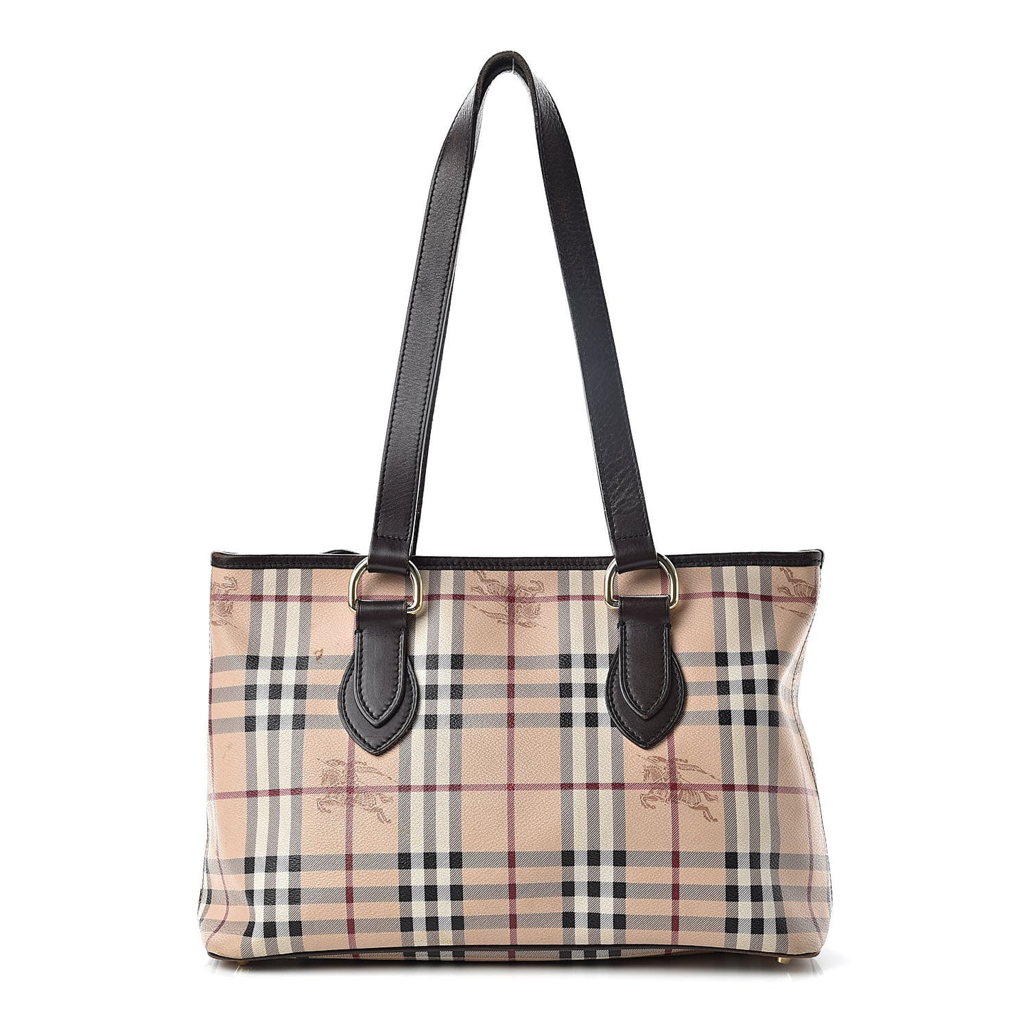 Haymarket Check Medium Regent Tote Chocolate