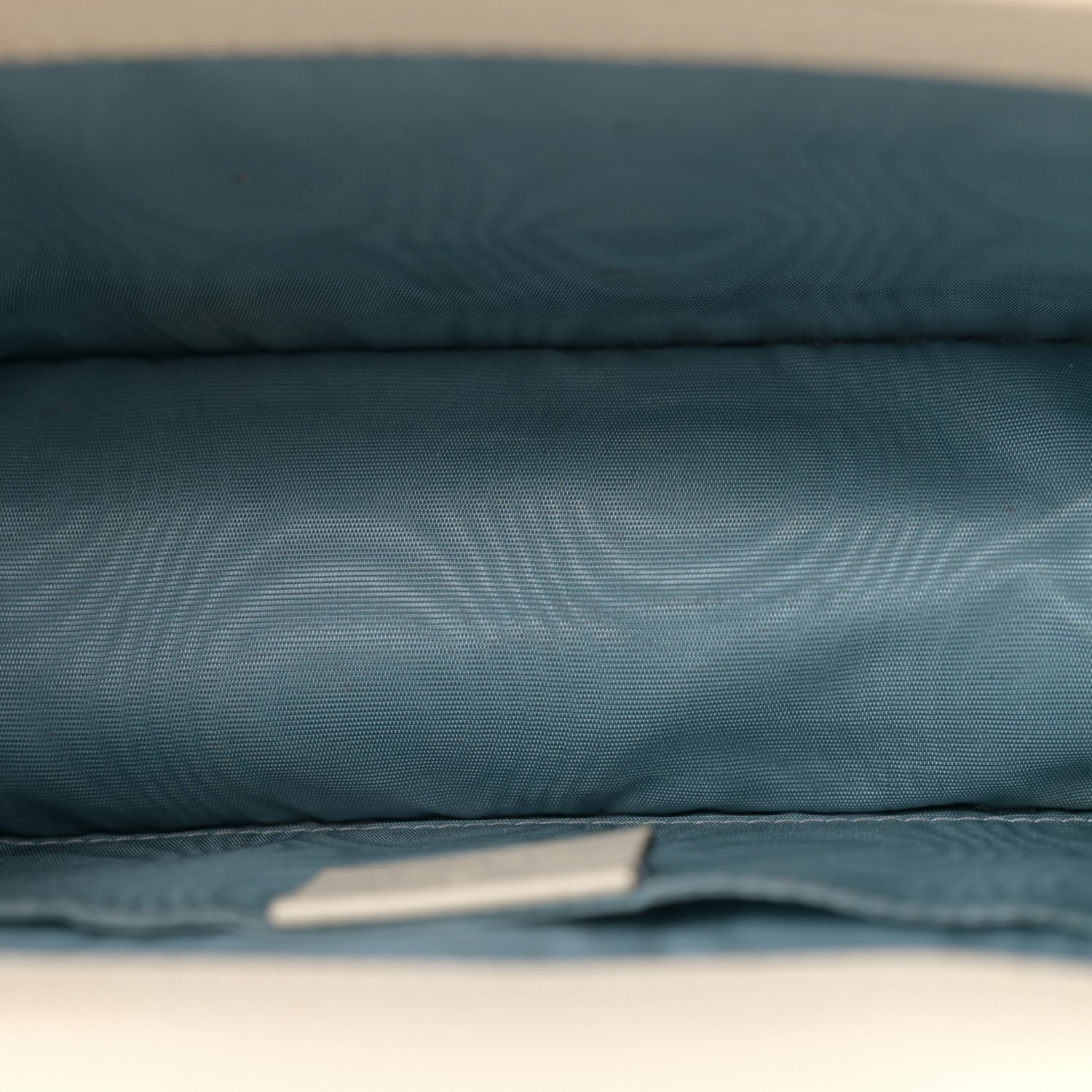 Gucci Textured Calfskin Bee Star Print Mini Sylvie Top Handle Bag Mystic White 5 of 12