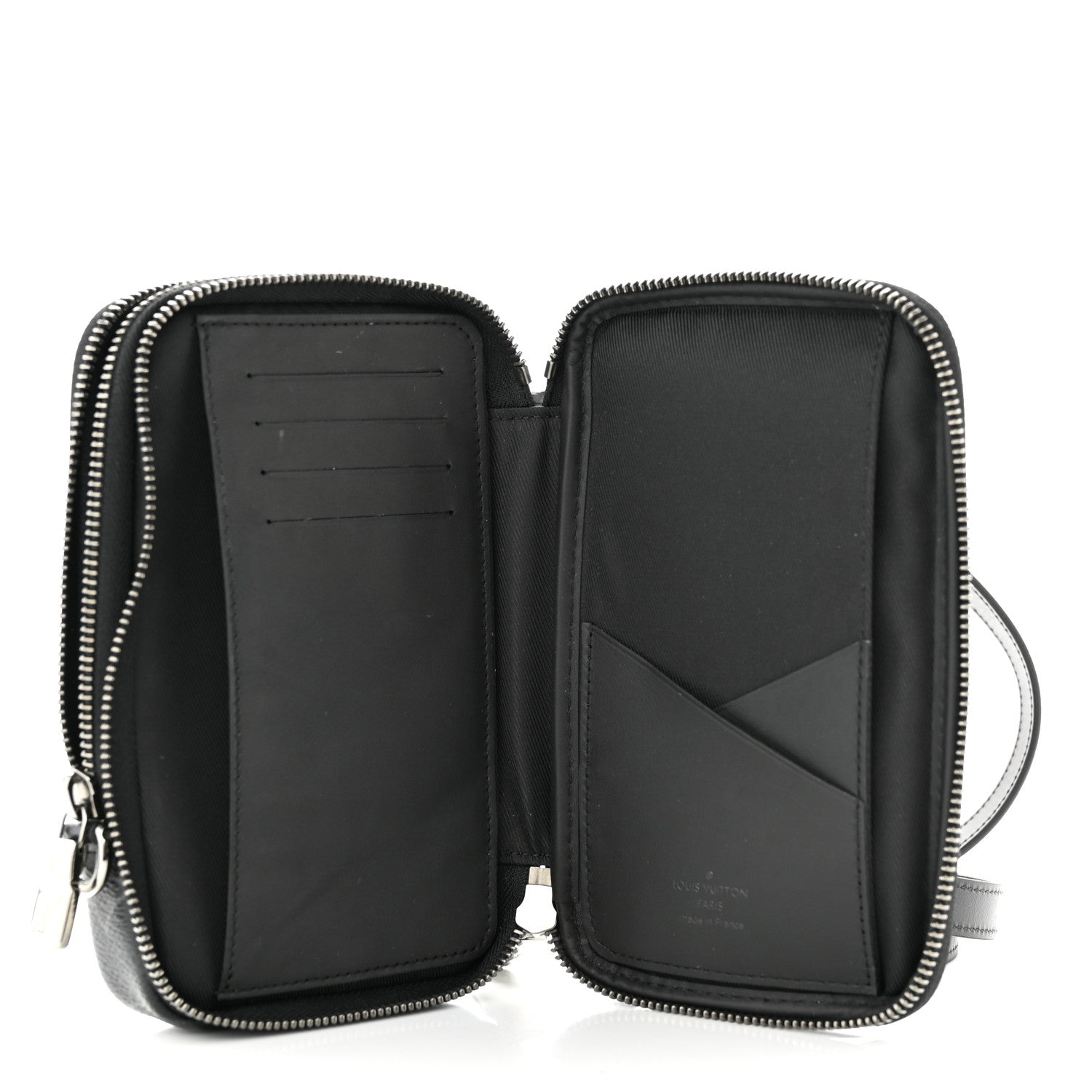 Louis Vuitton Monogram Eclipse Reverse Double Phone Pouch 5 of 11