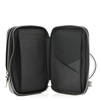 Louis Vuitton Monogram Eclipse Reverse Double Phone Pouch 5 of 11