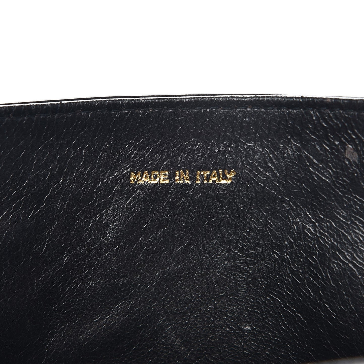 Patent Tassel Quilted Shoulder Bag Black