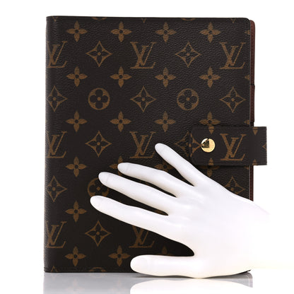 Louis Vuitton Monogram Large Ring Agenda Cover 2 of 9