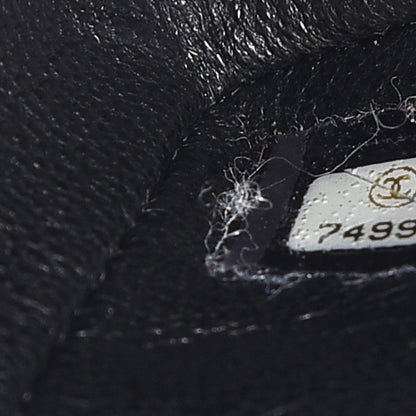 Chanel Lambskin Quilted Crystal Chocolate Bar Charm Flap Black 7 of 8