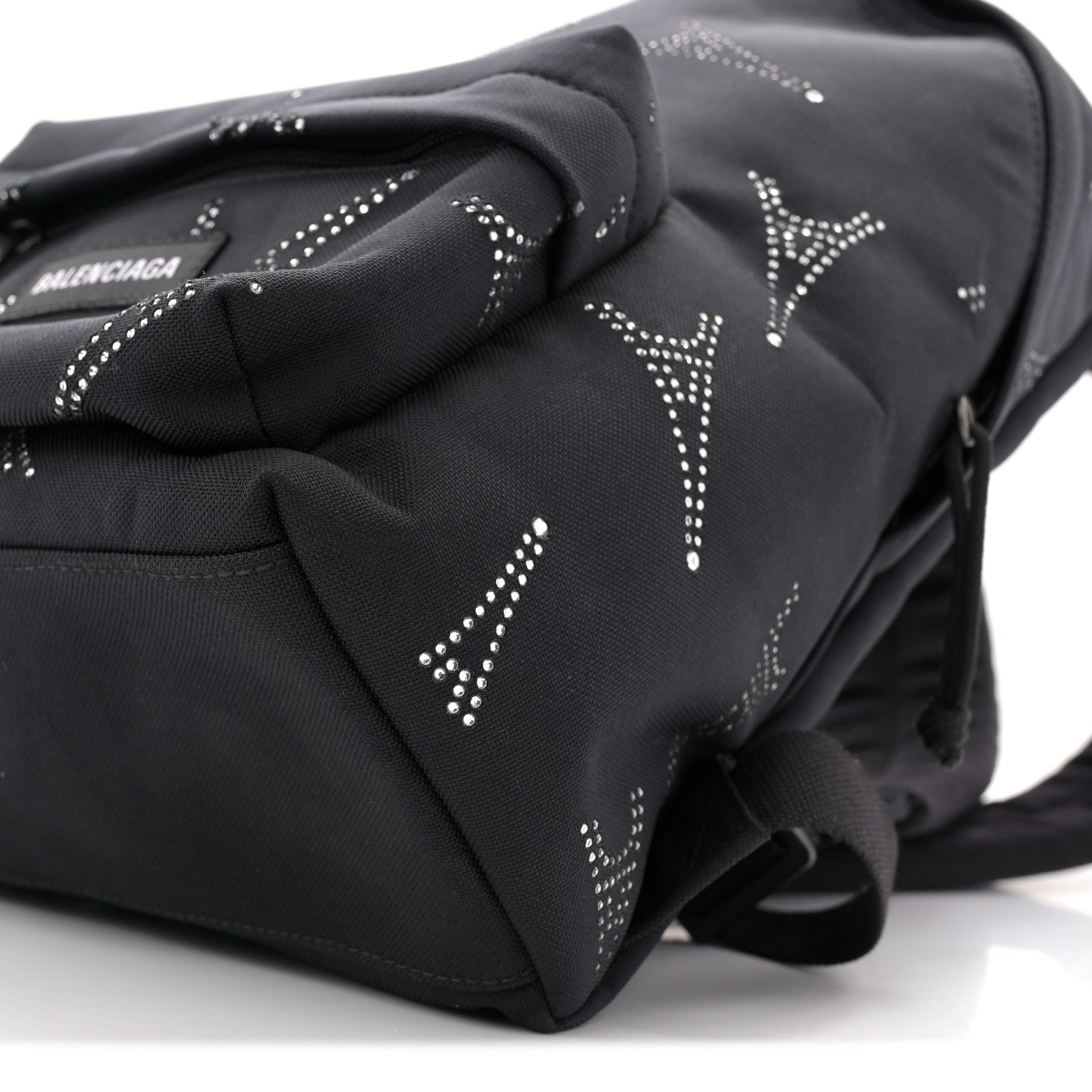 Balenciaga Canvas Crystal Embellished Eiffel Tower Explorer Balenciaga Canvas Crystal Embellished Eiffel Tower Explorer