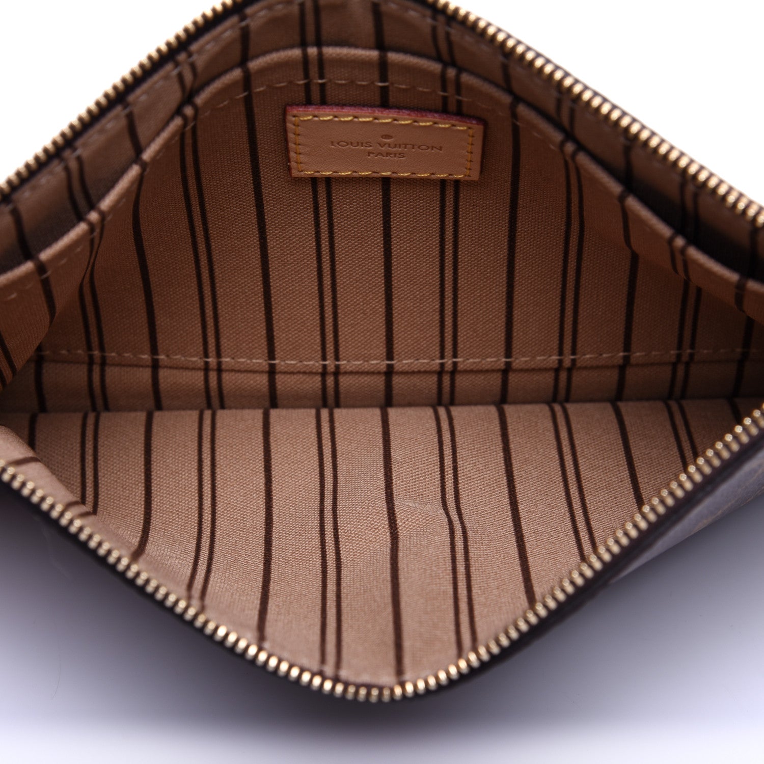 Louis Vuitton Monogram Neverfull MM GM Pochette 5 of 10
