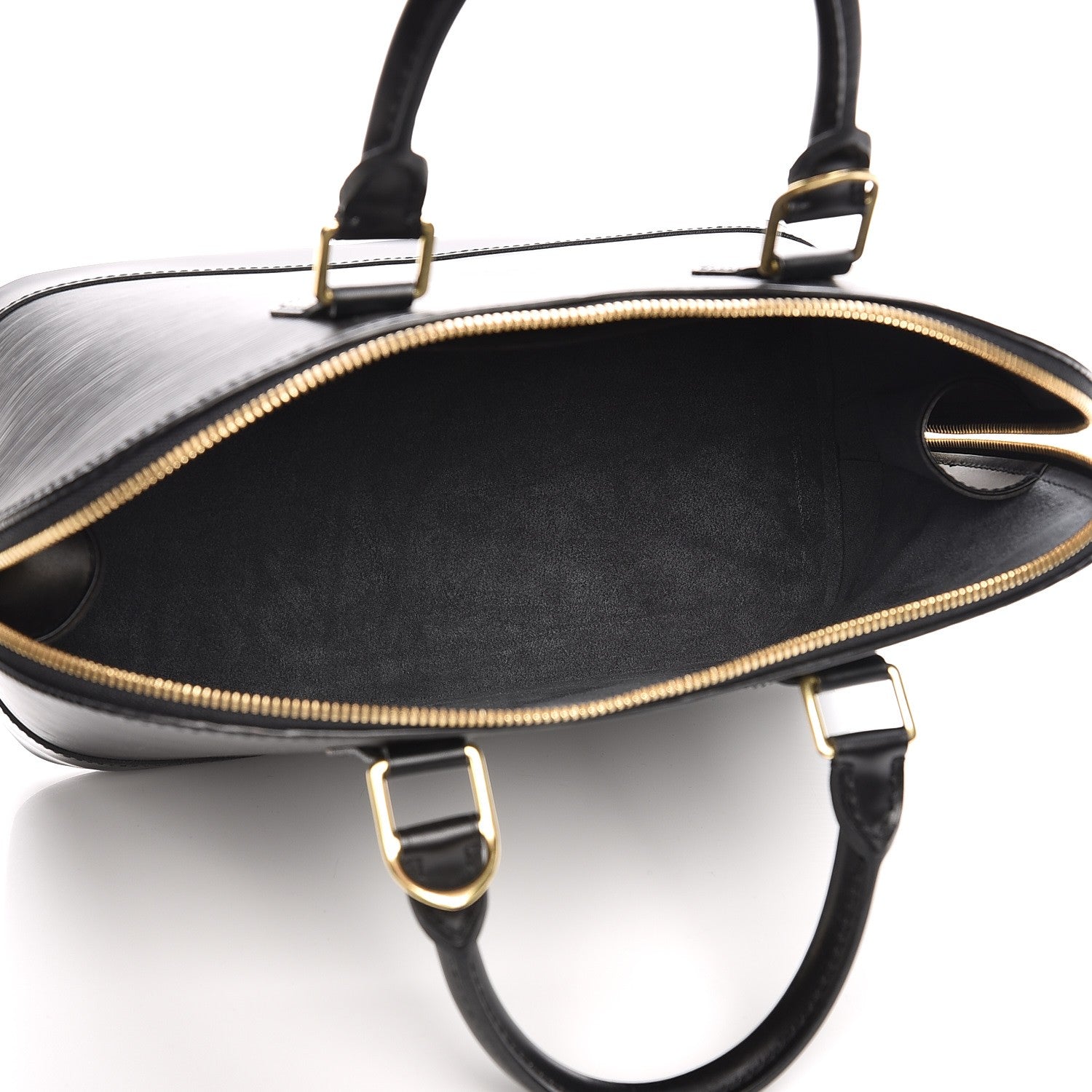 Louis Vuitton Epi Alma PM Black 5 of 7