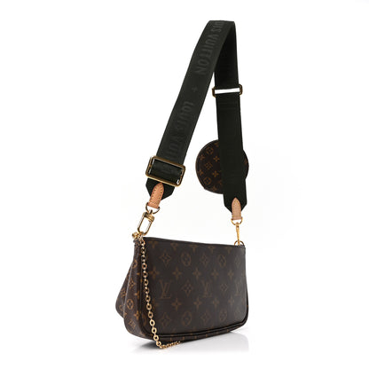 Louis Vuitton Monogram Multi Pochette Accessories Kaki 3 of 9