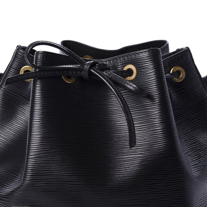 Louis Vuitton Epi Petit Noe Black 6 of 9