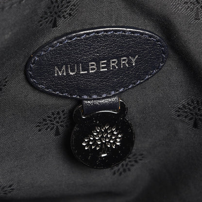 Mulberry Polished Buffalo Medium Alexa Midnight Blue 6 of 8