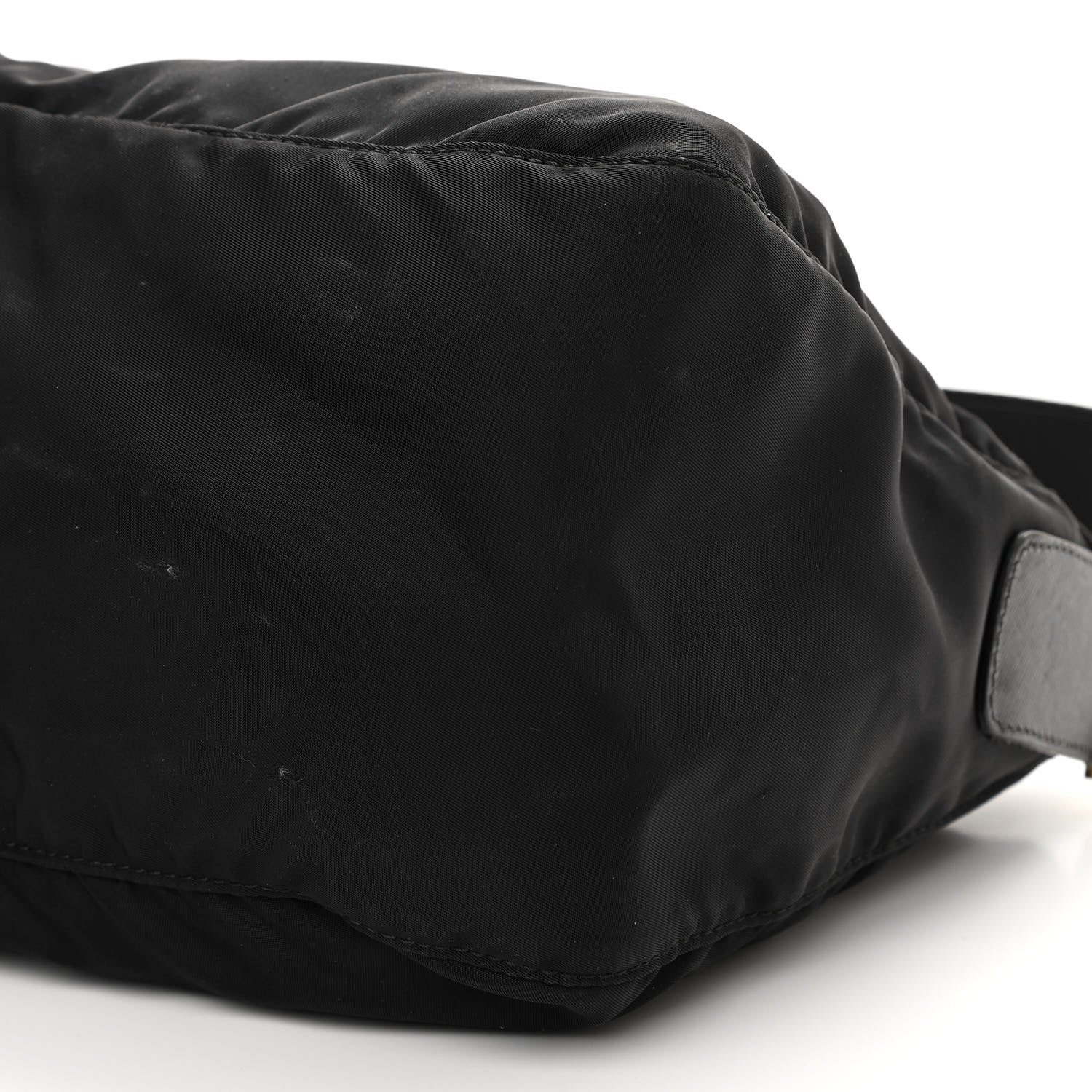 Prada Nylon Tessuto Messenger Bag Black 9 of 15