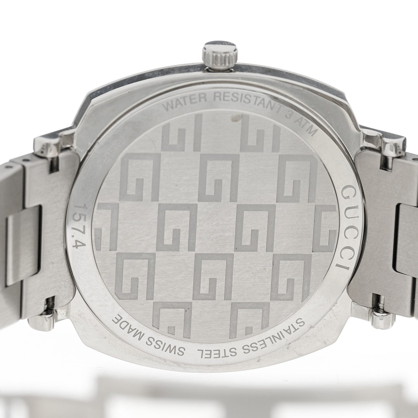 Stainless Steel 35mm Grip Quartz Watch