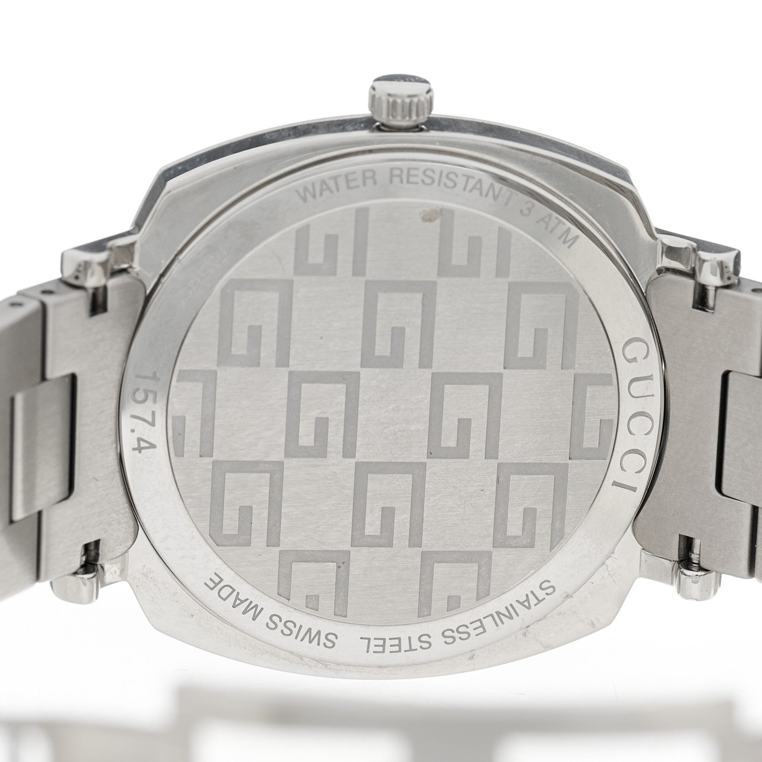 Gucci Stainless Steel 35mm Grip Quartz Watch 4 of 5