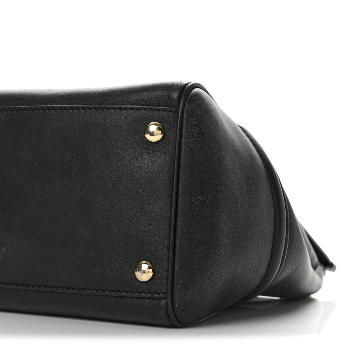 Calfskin Flower Embroidered Medium Palazzo Empire Bag Black Multicolor
