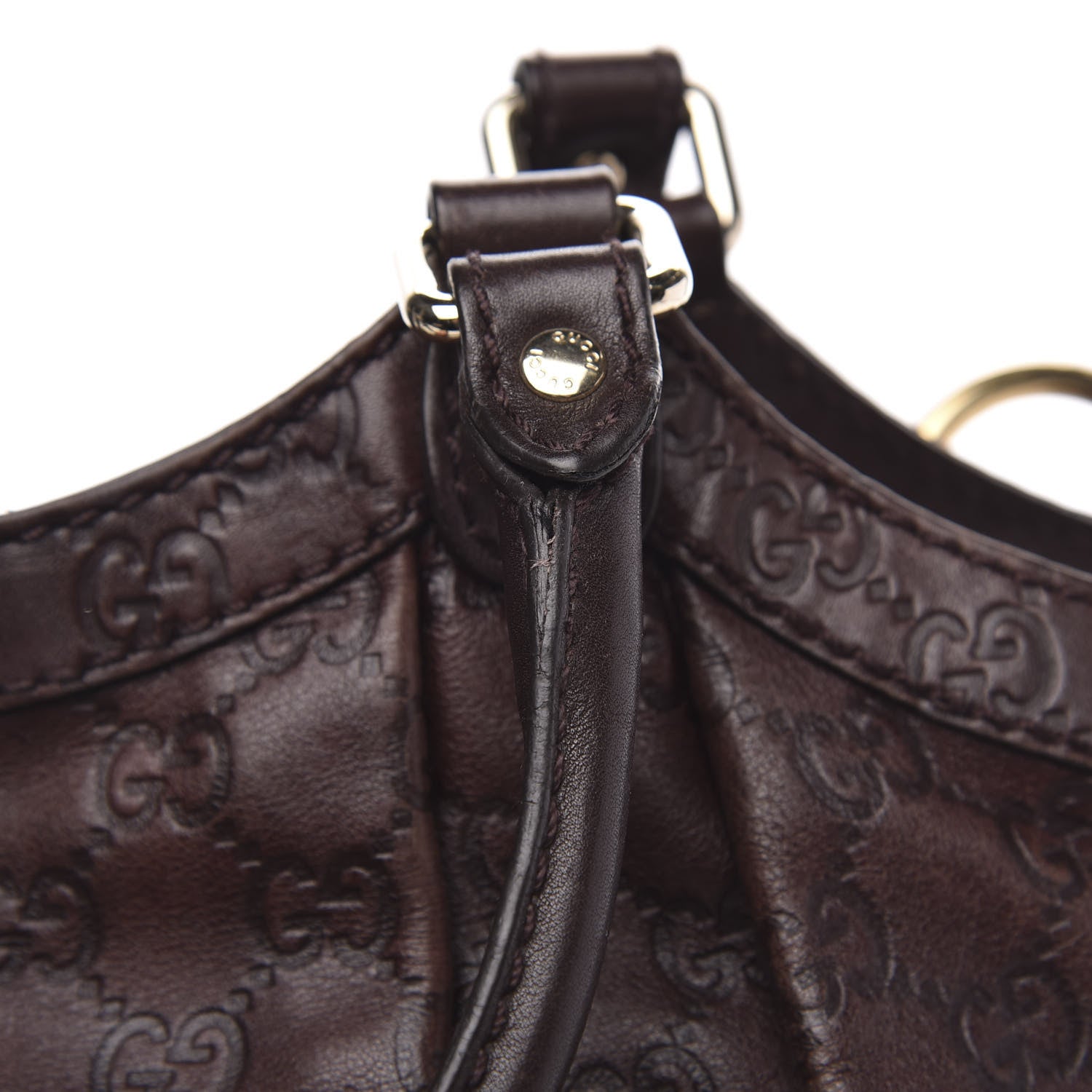 Gucci Guccissima Medium Sukey Tote Chocolate 12 of 15