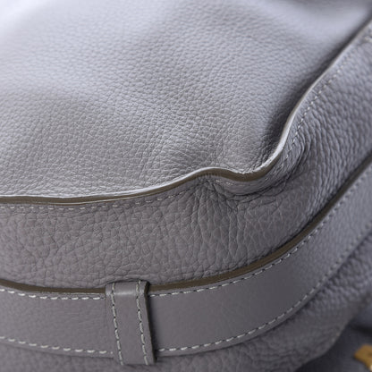 Chloe Calfskin Medium Marcie Round Crossbody Bag Cashmere Grey 14 of 15