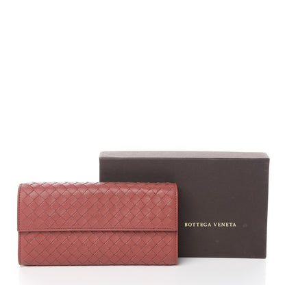 Bottega Veneta Nappa Intrecciato Continental Flap Wallet Pompei 12 of 12