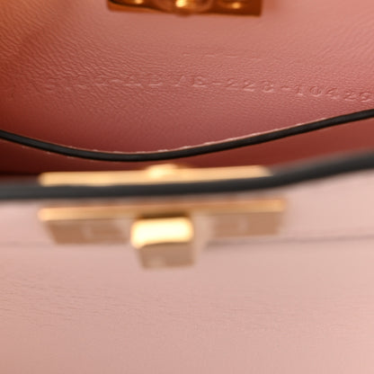 Fendi Shiny Nappa Nano Peekaboo Maxi Handle Satchel Rosa Confetto 7 of 11