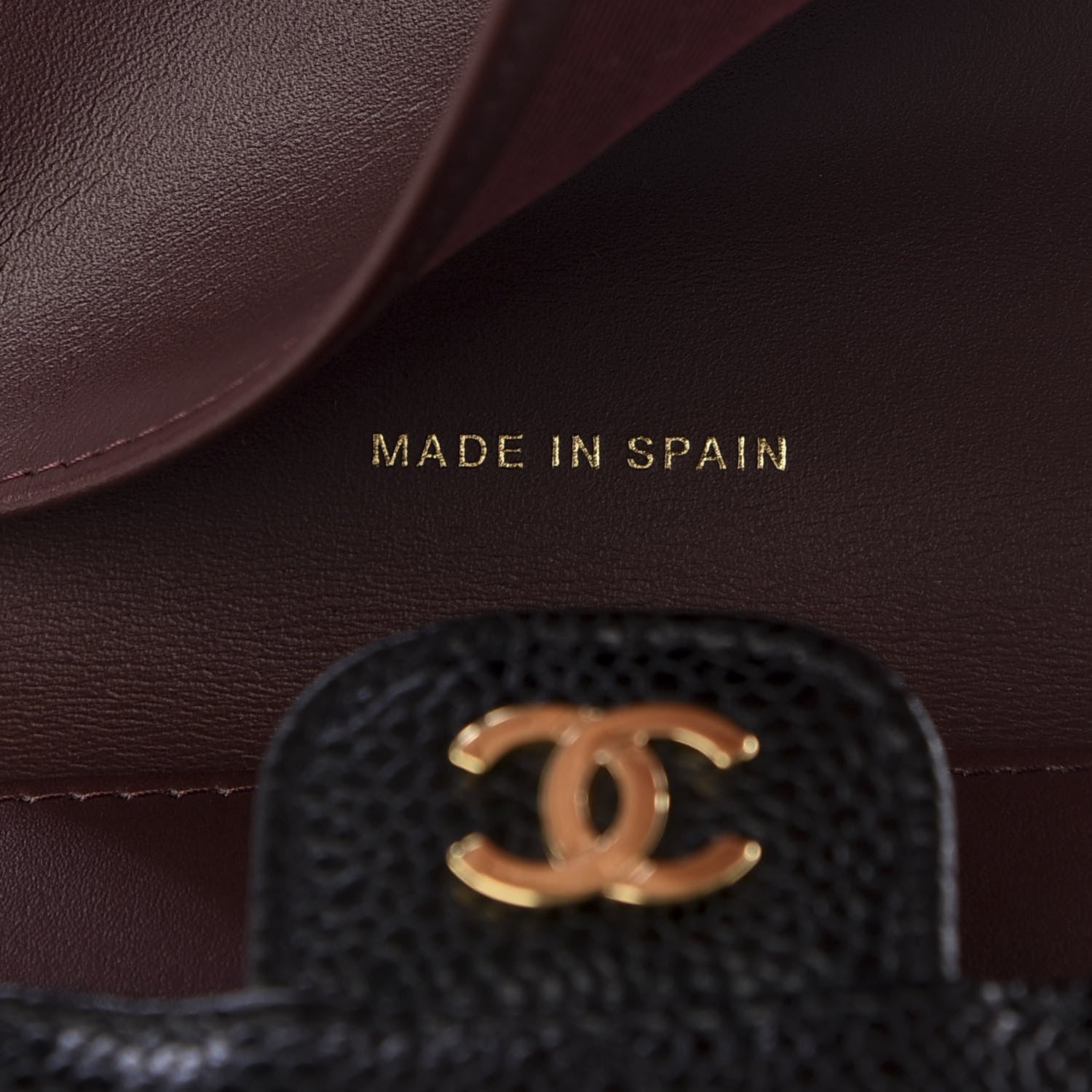 Chanel Caviar Quilted Compact Flap Wallet Black 6 of 9