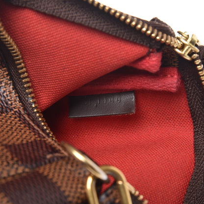 Louis Vuitton Damier Ebene Mini Pochette Accessories 7 of 9