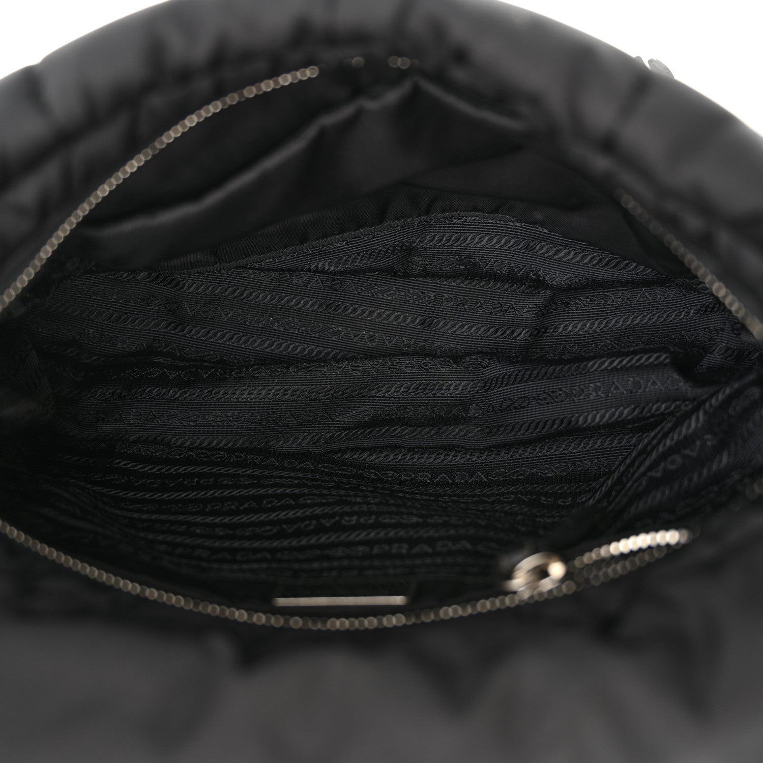 Prada Tessuto Nylon Bomber Messenger Black 5 of 14