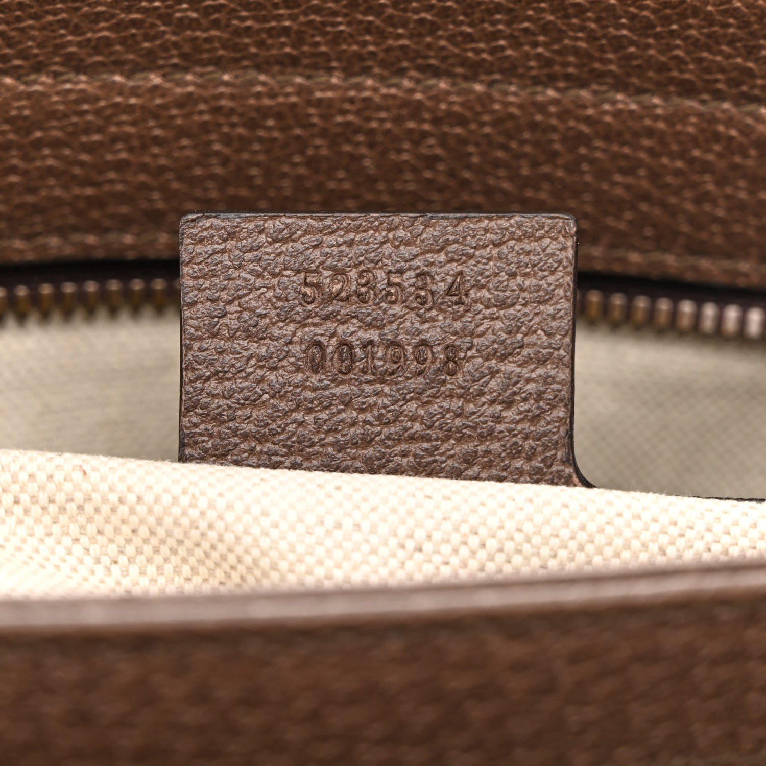 Gucci GG Supreme Monogram Web Medium Ophidia Shoulder Bag Beige New Acero 9 of 12