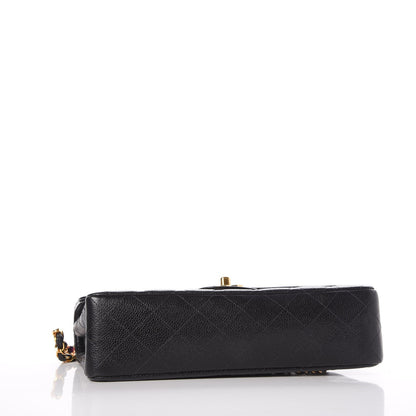Chanel Caviar Quilted Medium Double Flap Black 4 of 8