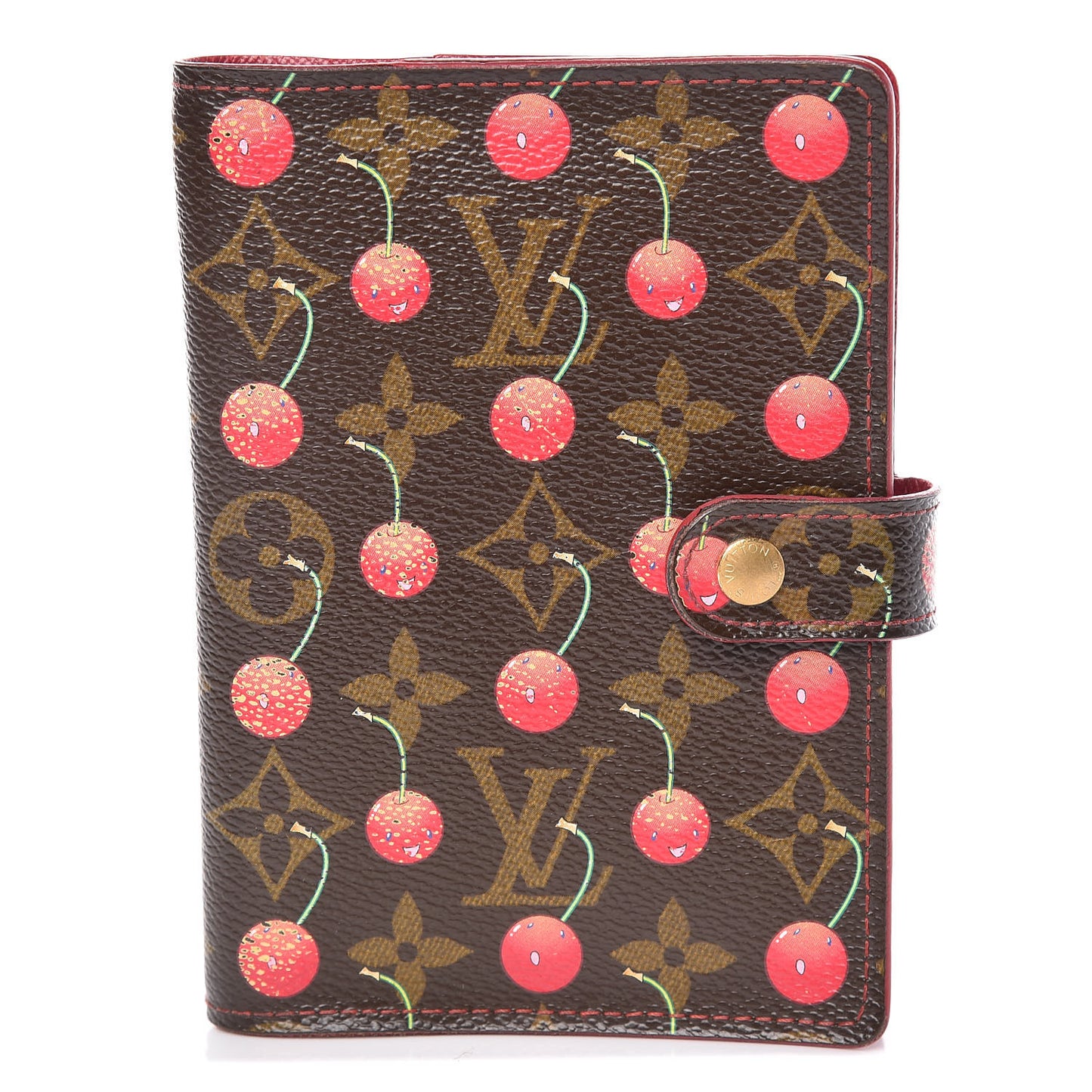 Monogram Cerises Small Ring Agenda Cover