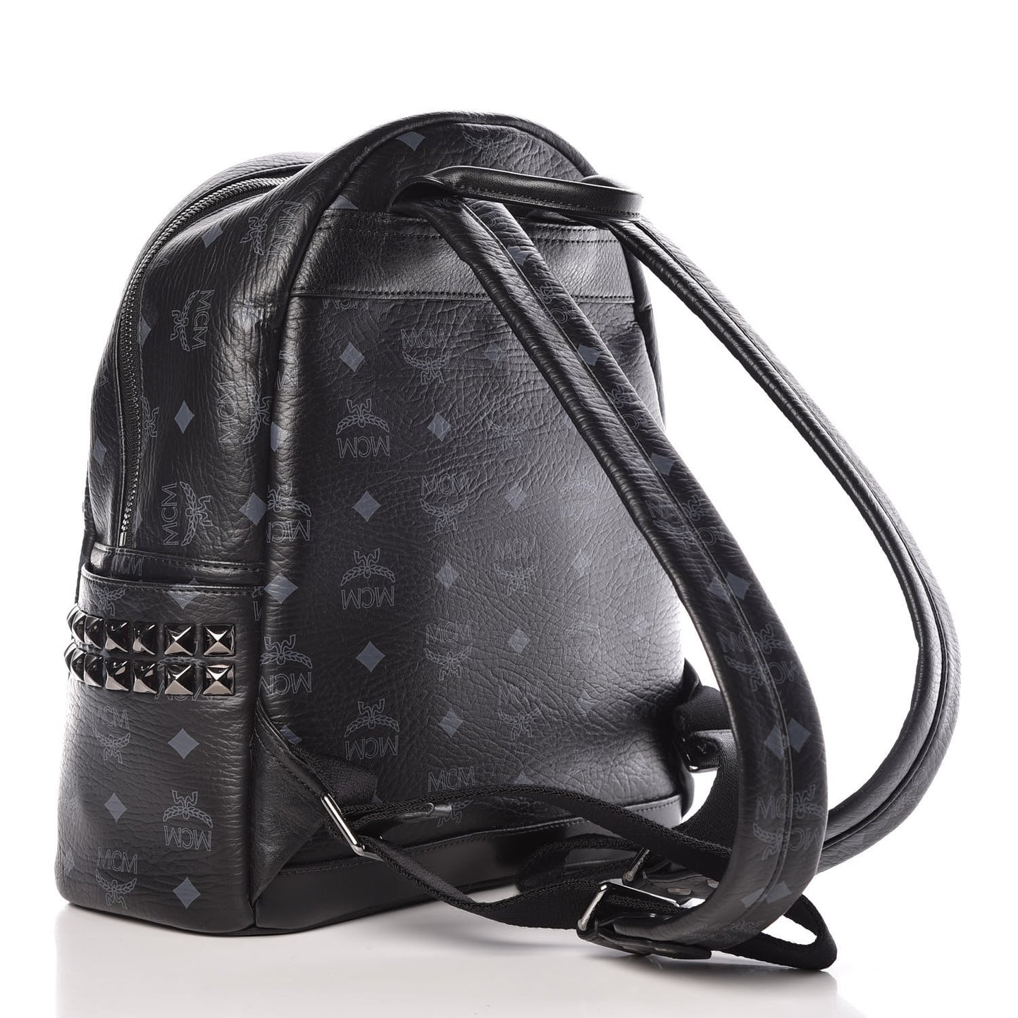 Visetos Small Side Stud Stark Backpack Black