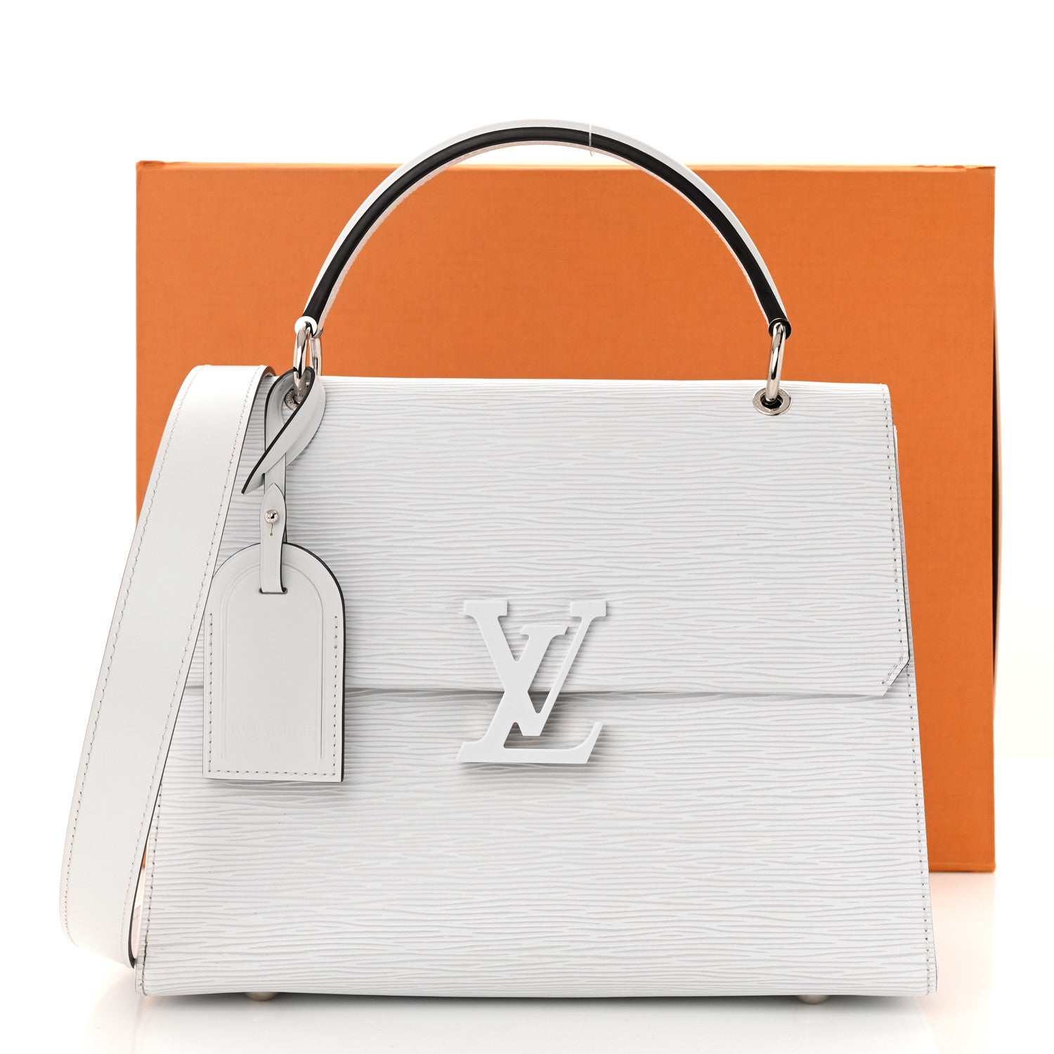 Louis Vuitton Epi Grenelle MM White 14 of 14