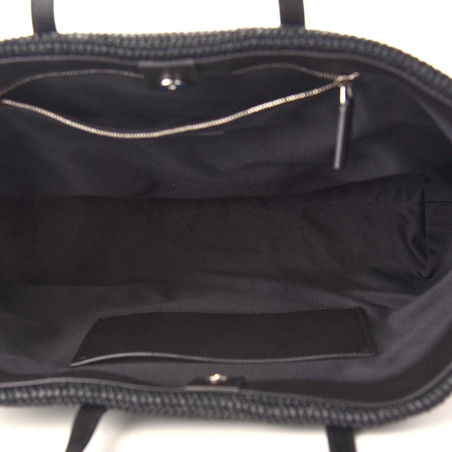 Raffia Tote Black