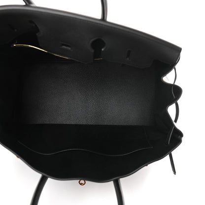 Hermes Togo Birkin 35 Black 5 of 11