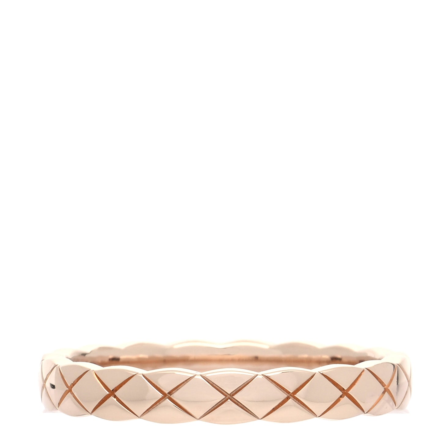 18K Beige Gold Mini Coco Crush Ring 57 8