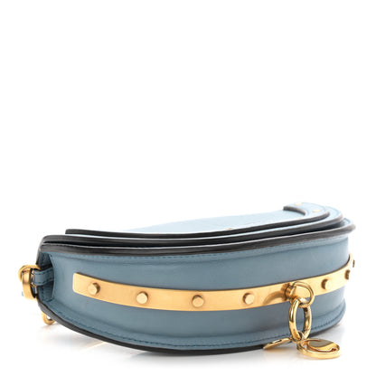 Chloe Calfskin Small Nile Bracelet Minaudiere Bag Washed Blue 4 of 12