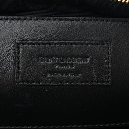 Saint Laurent Lambskin Quilted Gaby Zipped Shoulder Bag Black 6 of 10