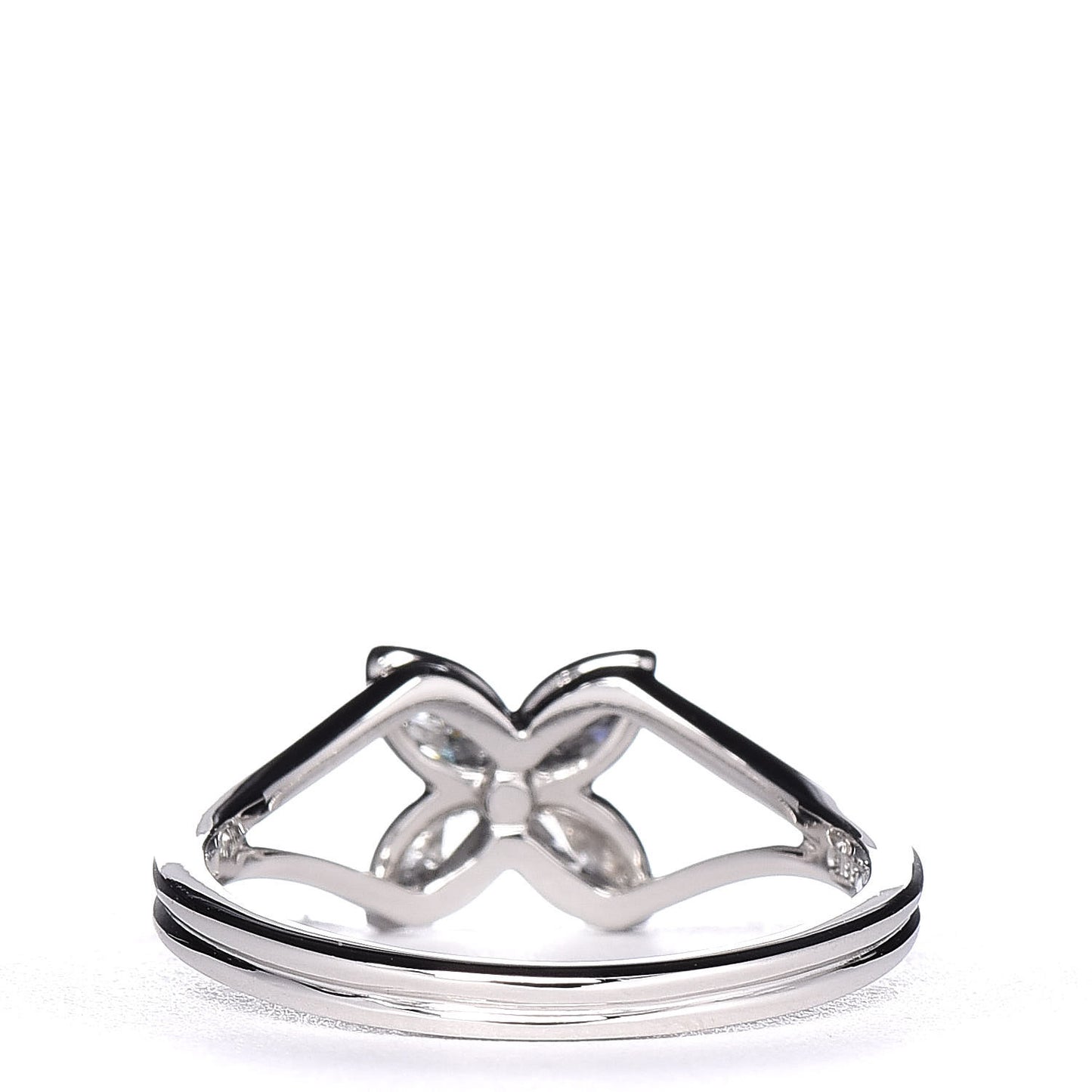 Platinum Diamond Victoria Ring 48 4.5