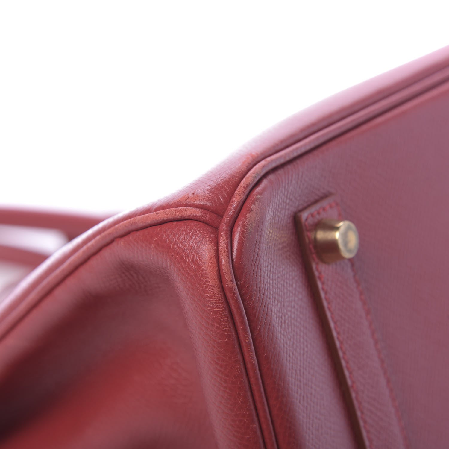 Hermes Courchevel Birkin 35 Rouge 10 of 13