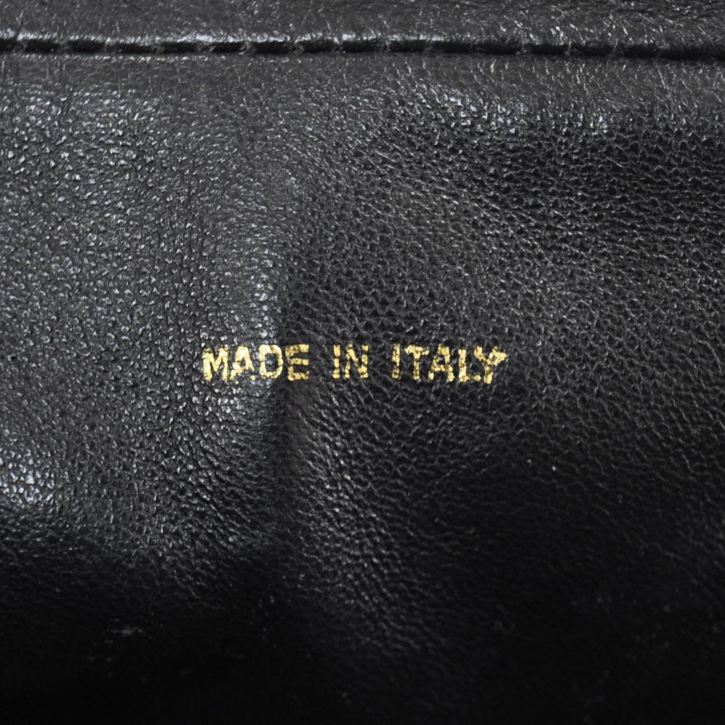 Lambskin Quilted Camera Tassel Bag Black