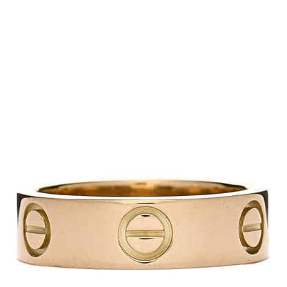 Cartier 18K Yellow Gold 5.5mm LOVE Ring 53 6.25 3 of 5