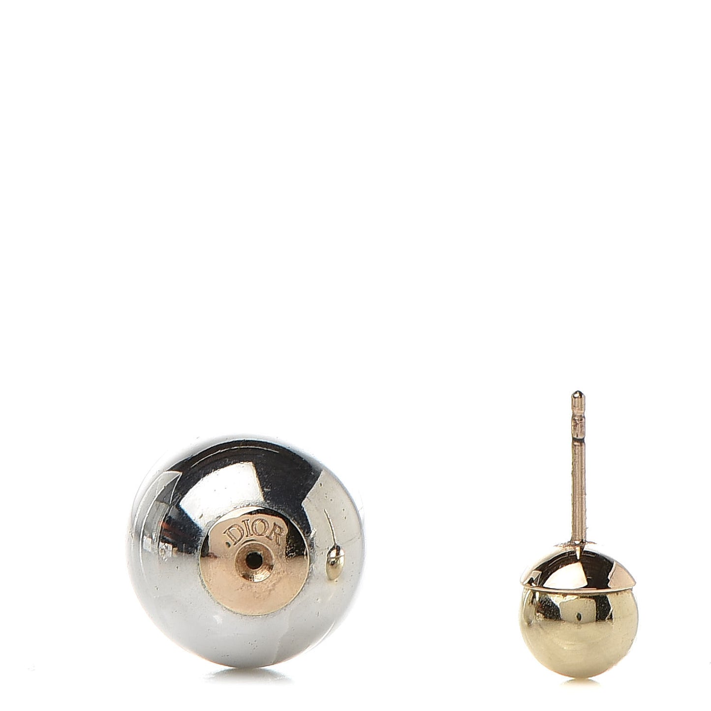 Mise En Dior Tribal Earrings Gold Silver