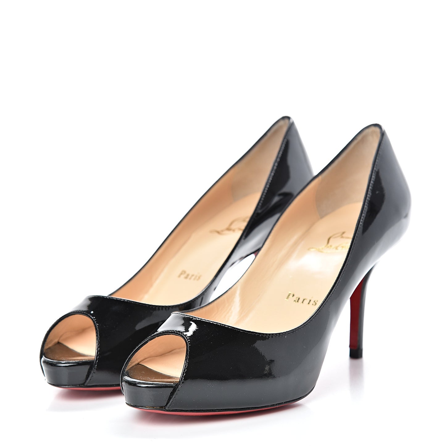 Patent Mater Claude 85 Platform Pumps 36.5 Black