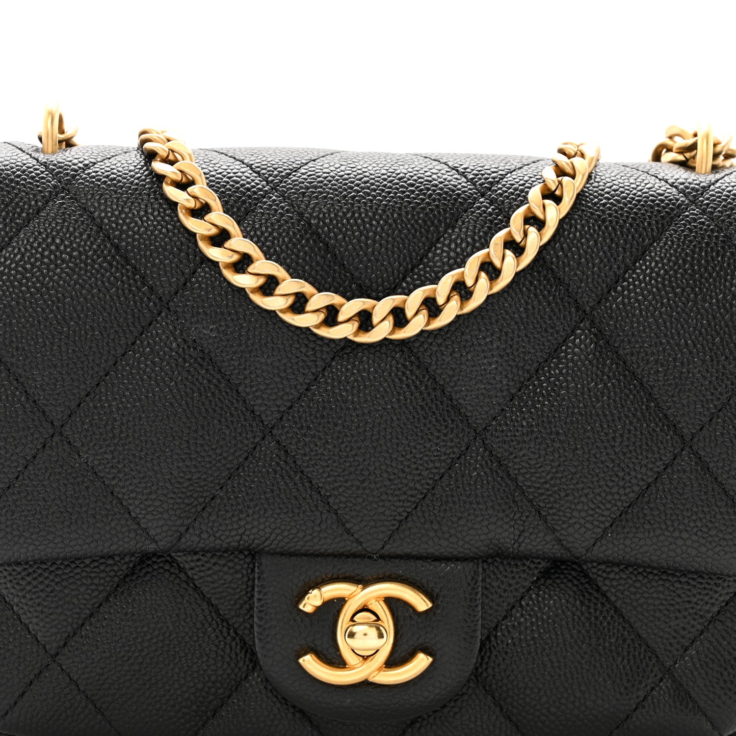 Chanel Caviar Quilted Mini Sweetheart Flap Black 8 of 11