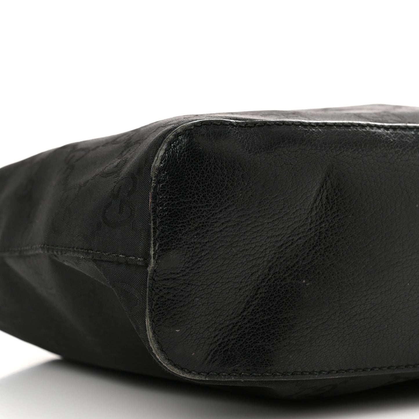 Nylon Monogram Small Hobo Black