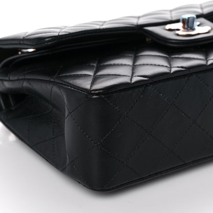 Chanel Lambskin Quilted Small Double Flap Black 8 of 12