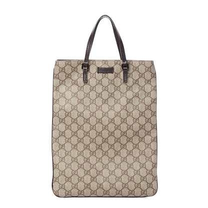Gucci GG Plus Monogram Flat Vertical Tote Brown 1 of 11