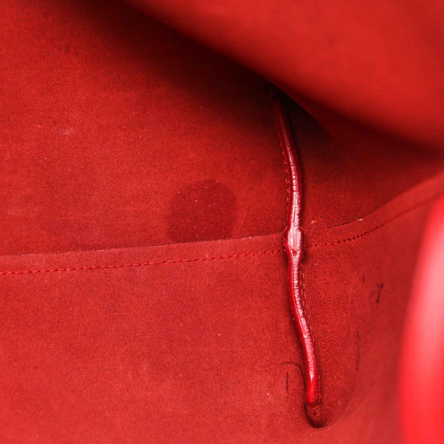 Saint Laurent Calfskin Large Shopping Tote Rouge Eros 10 of 16