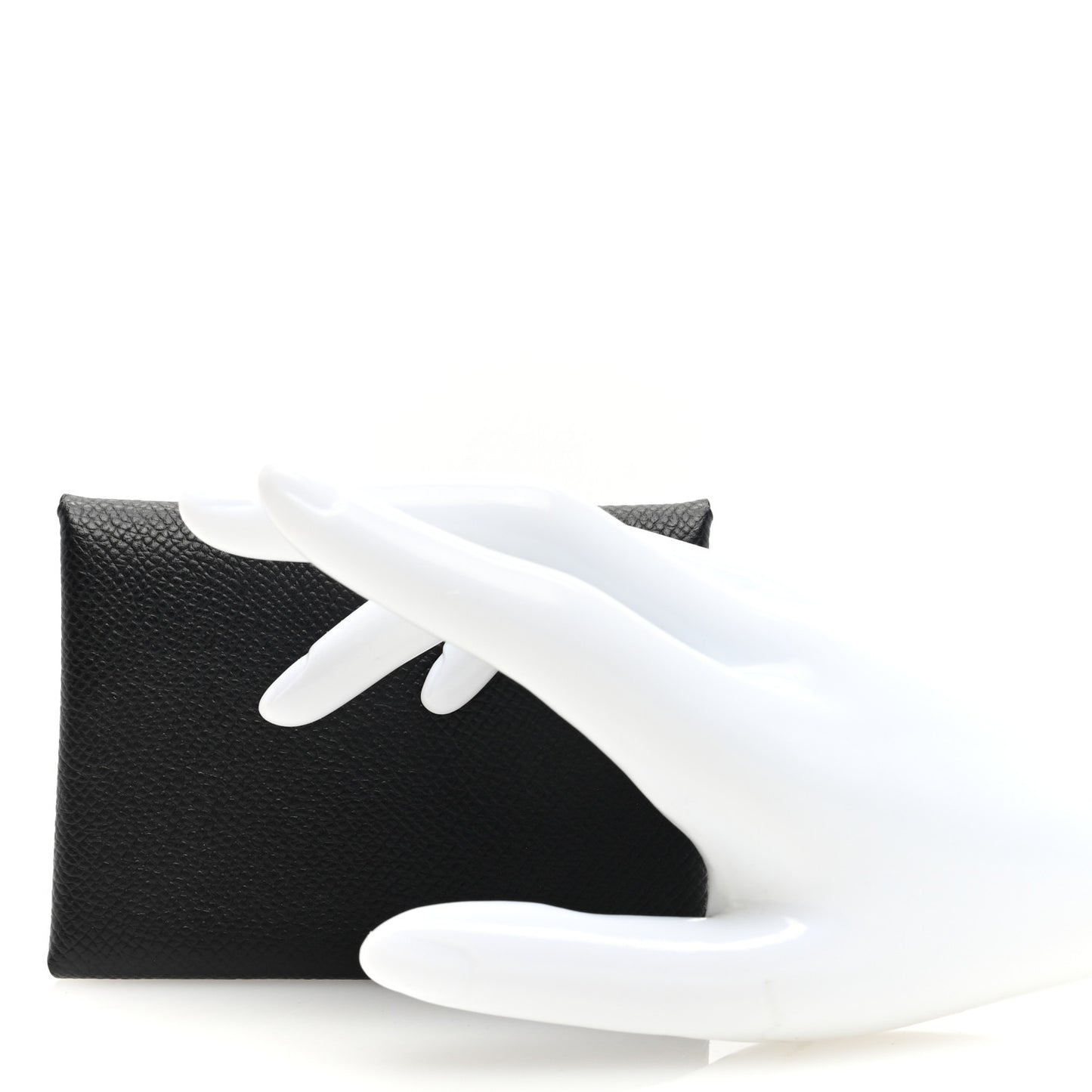 Epsom Calvi Duo Card Case Black