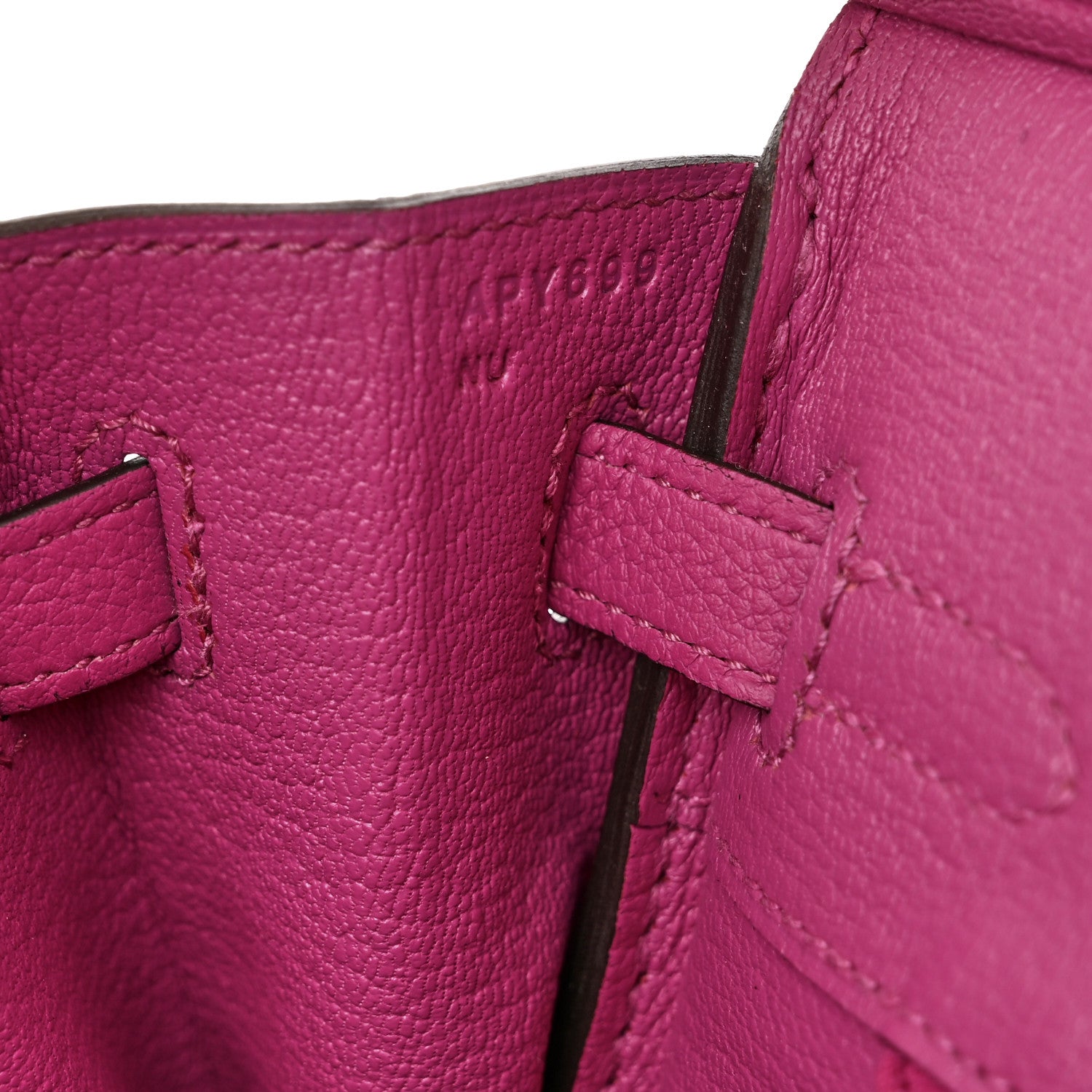 Hermes Togo Birkin 25 Rose Pourpre 7 of 14