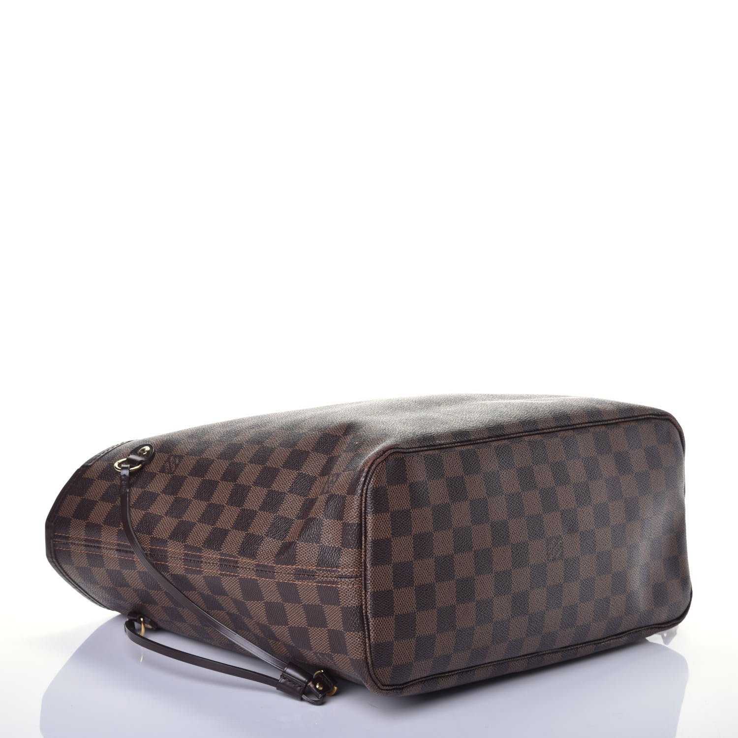 Louis Vuitton Damier Ebene Neo Neverfull MM Rose Ballerine 4 of 11