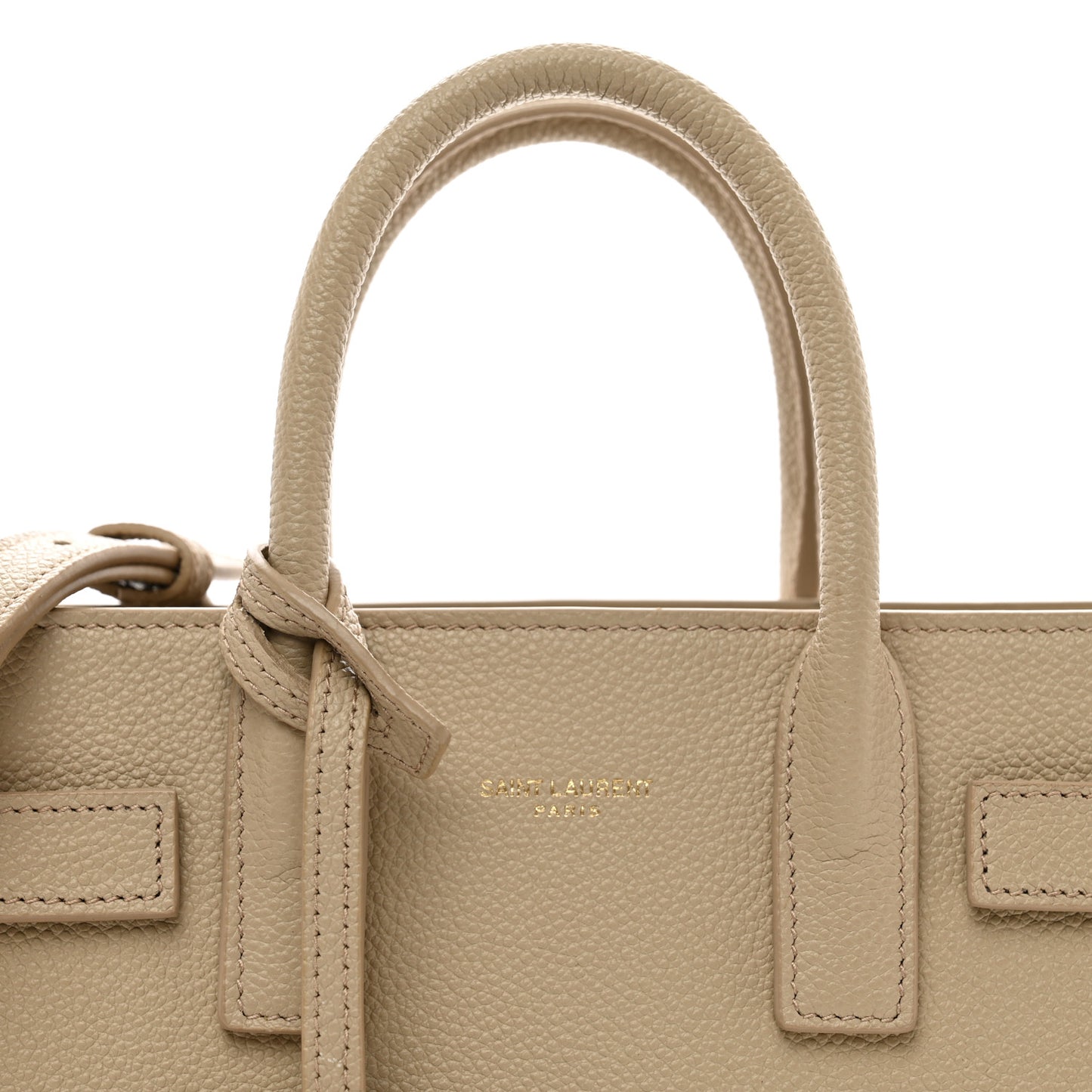 Grained Calfskin Nano Sac De Jour Sea Salt